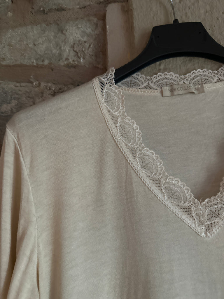 Cream Lace