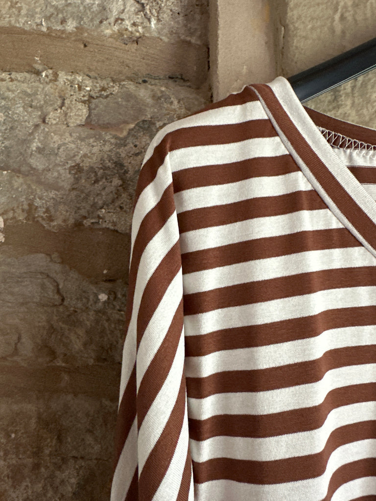 Soft Brown Stripe