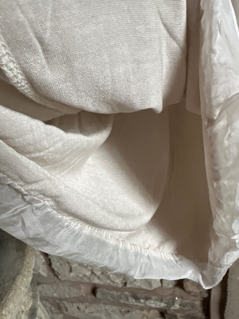 Ivory Silk Pant