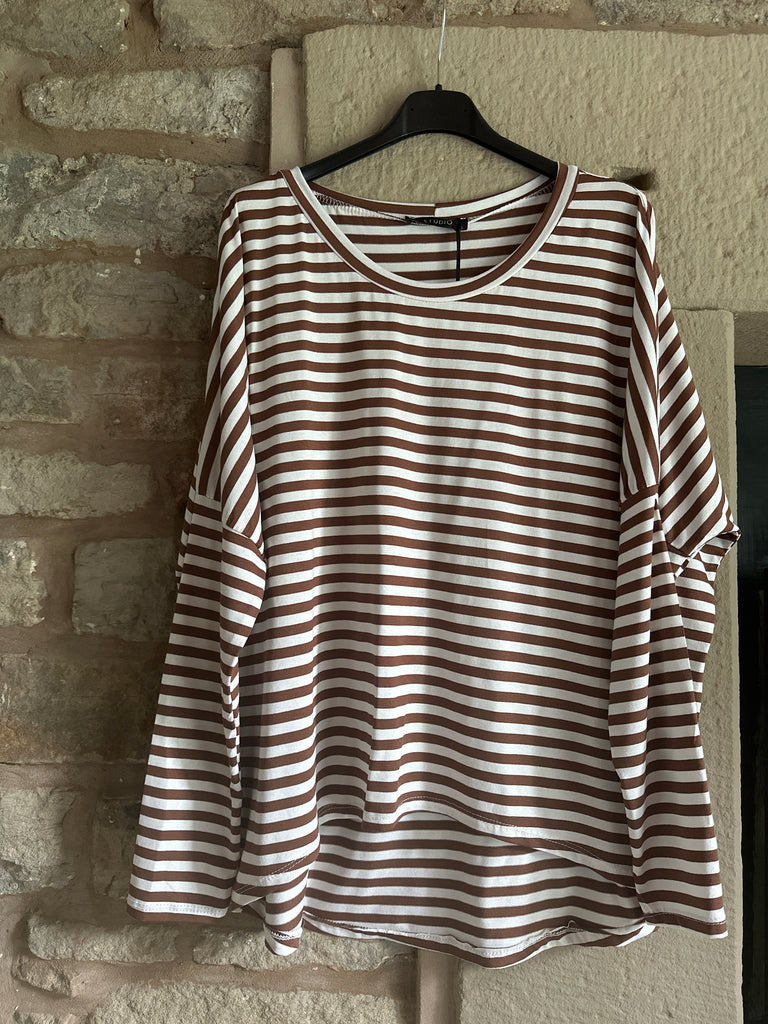 Soft Brown Stripe