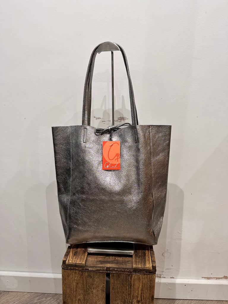 Pewter Tote