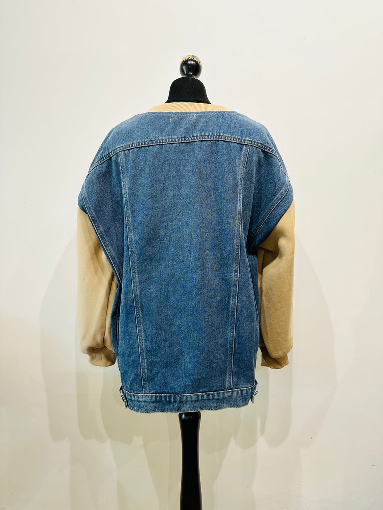 Denim Back Sweat