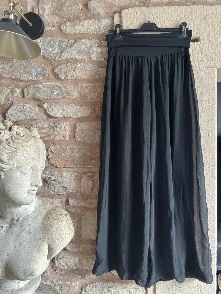 Black Silk Pants Size 1