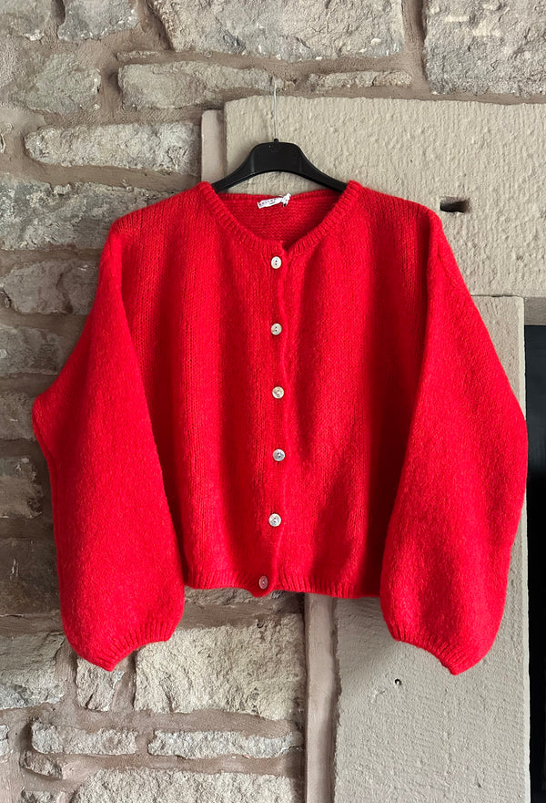 Red Cardigan