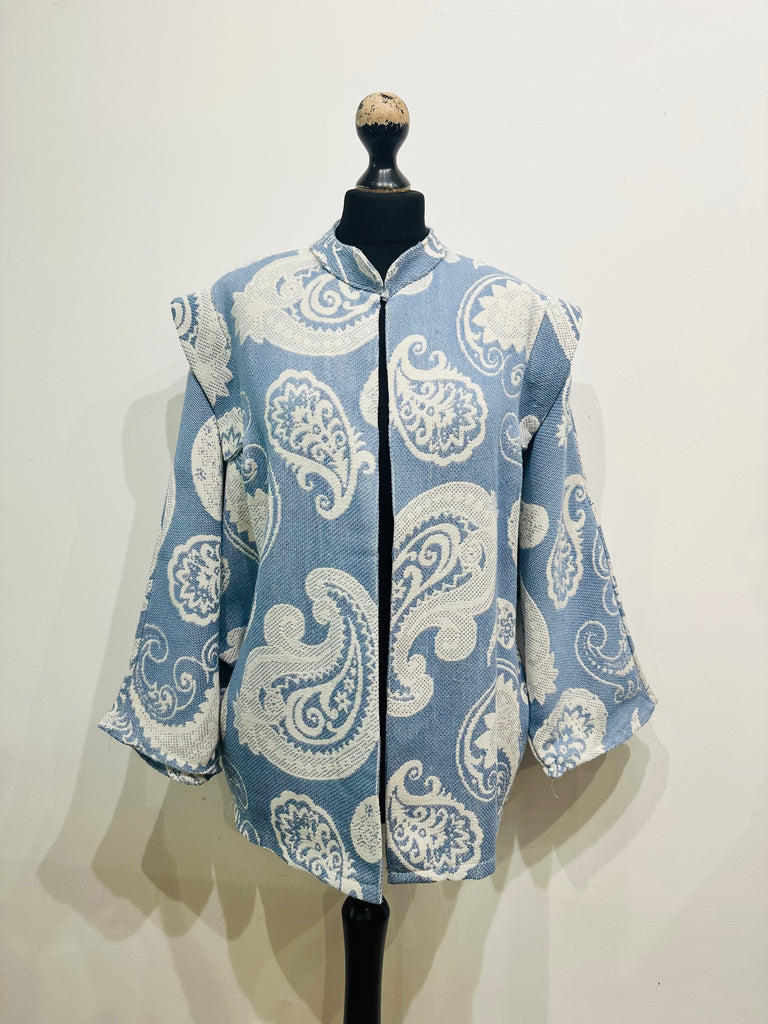 Blue Kimono Jacket