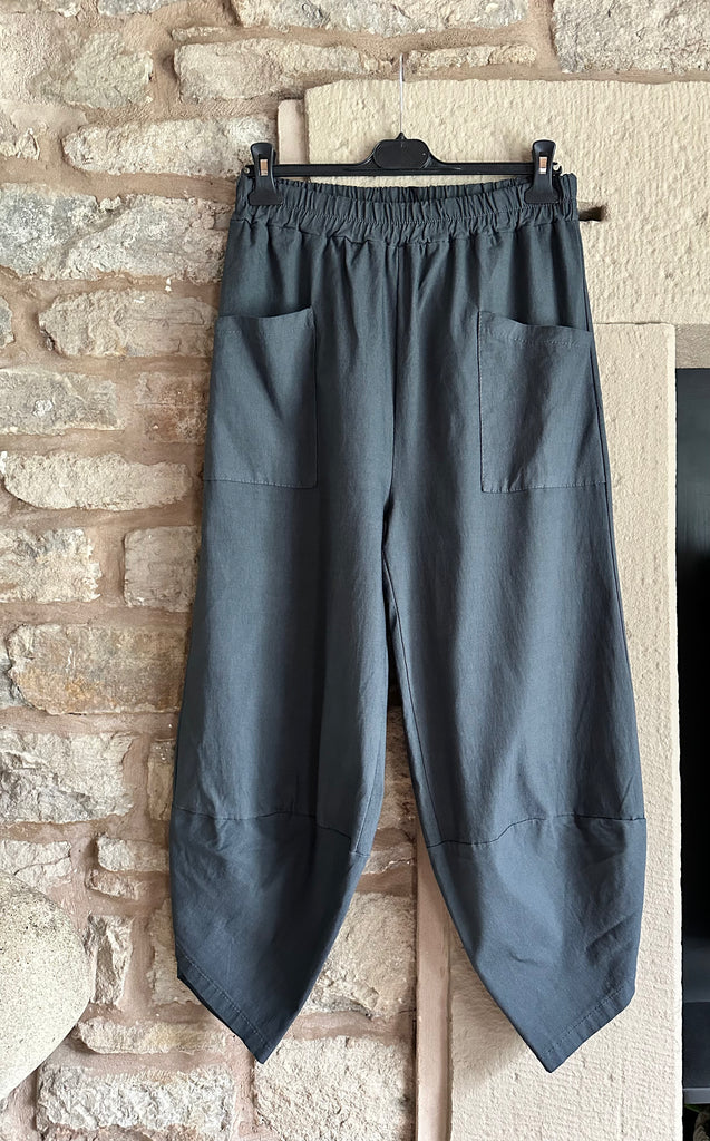 Grey Pocket Pant
