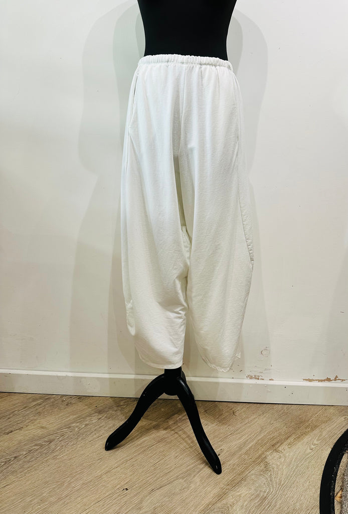White Cacoon Pant