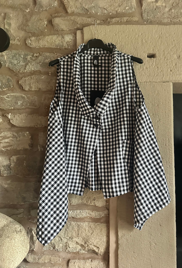 Charlie Check Waistcoat