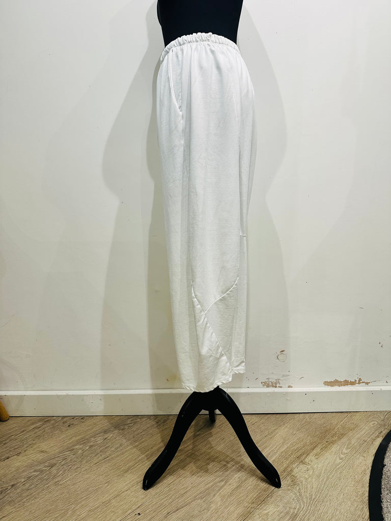 White Cacoon Pant