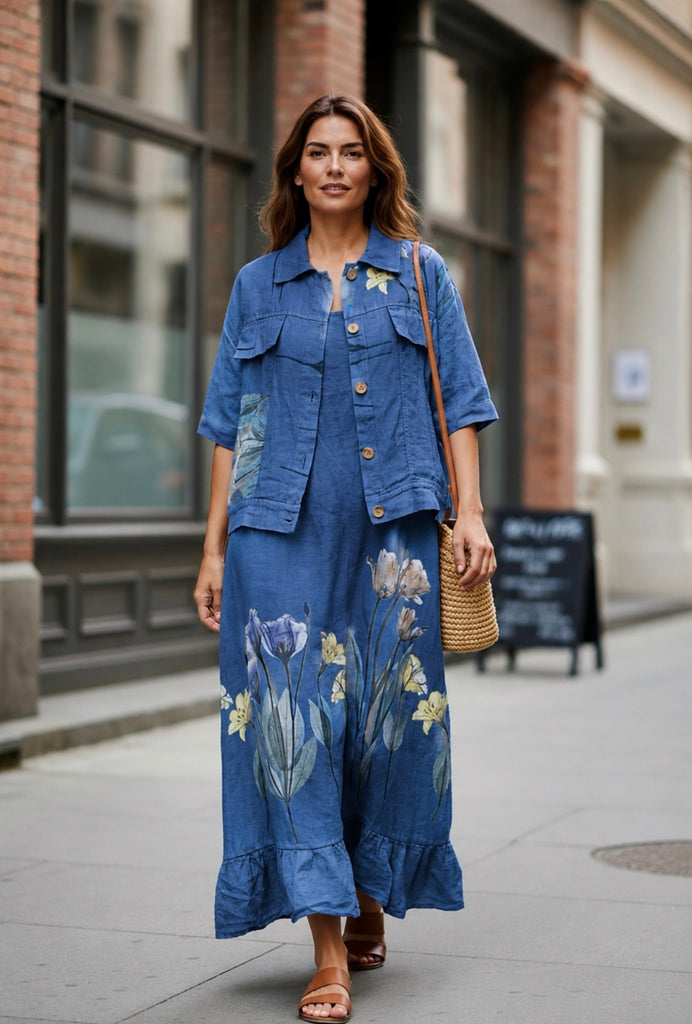 Denim Blue 2piece
