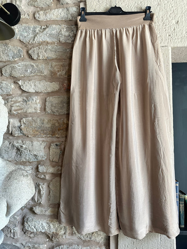 Camel Silk Pant