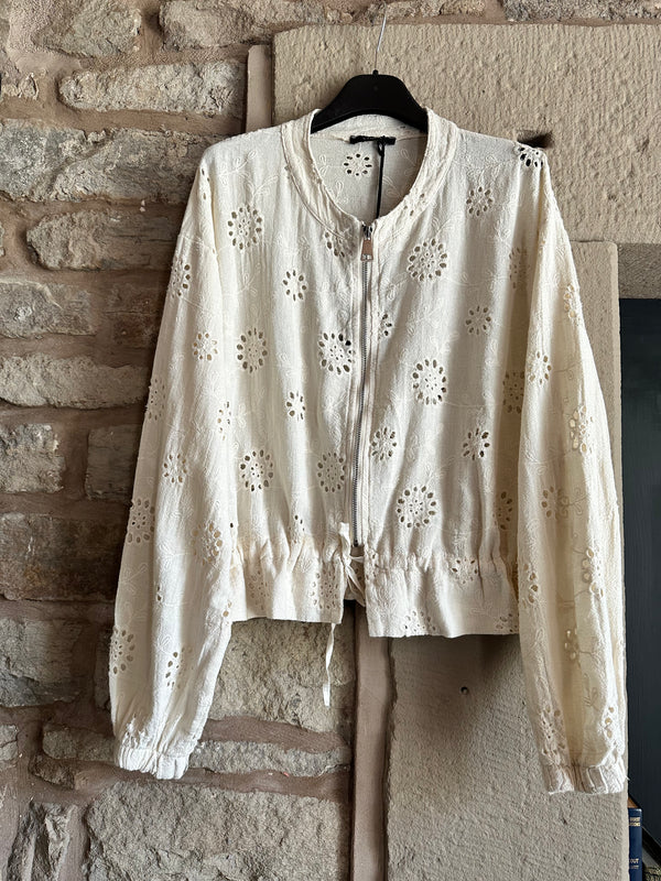 Cream Zip