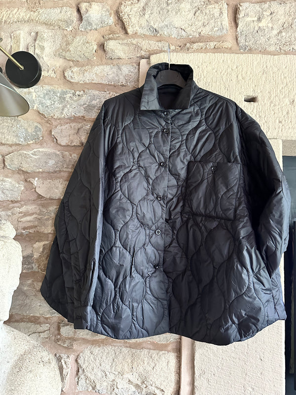 Black Quilted