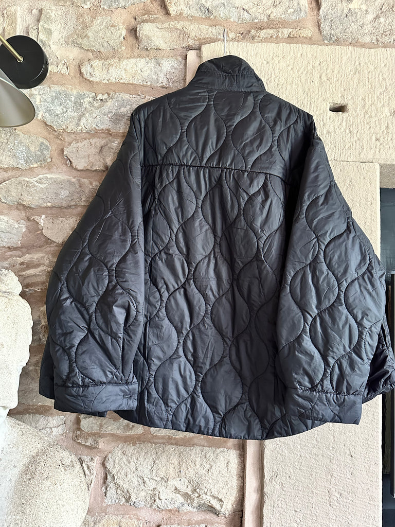 Black Quilted
