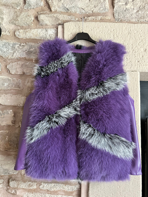 Purple Gilet