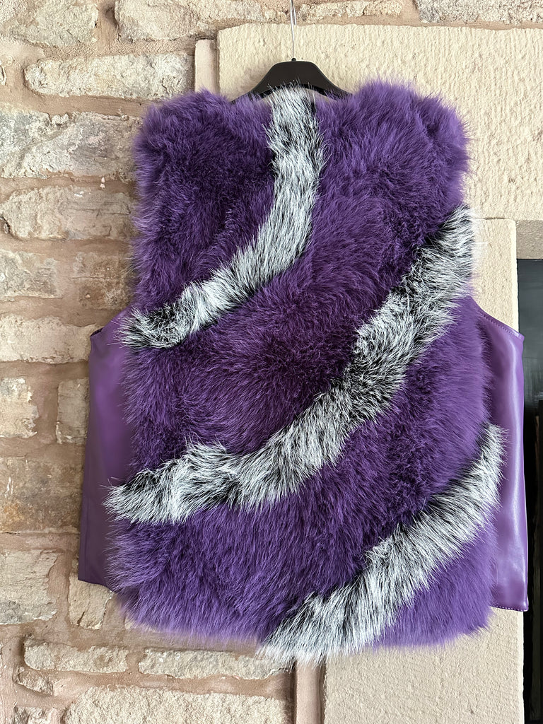 Purple Gilet