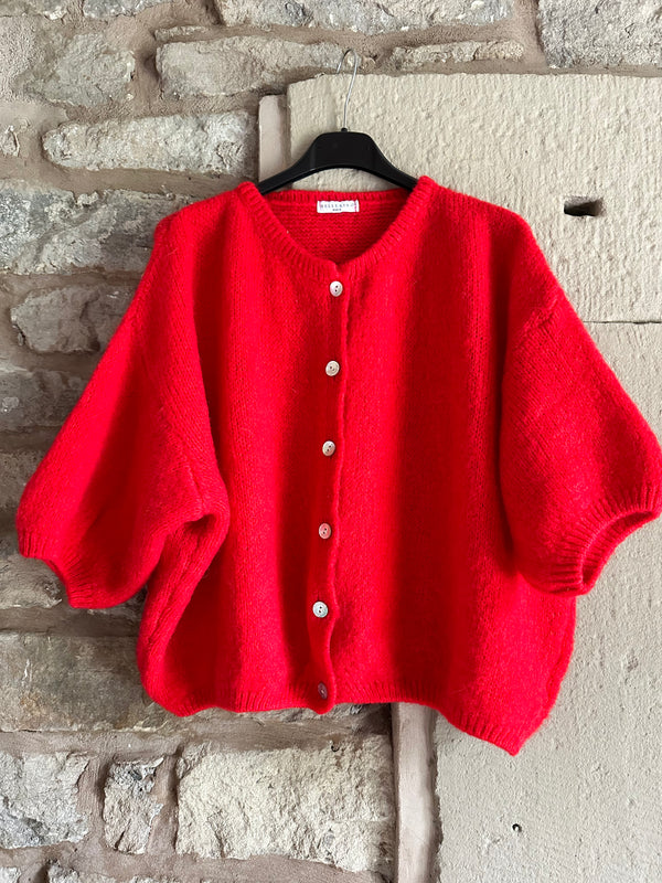 Red Cardigan