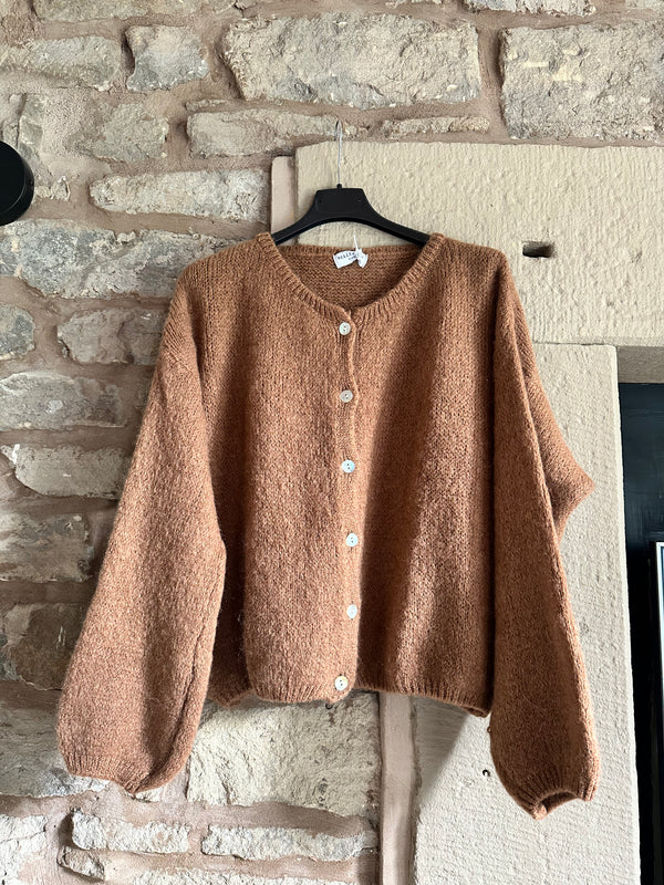 Tan Cardigan