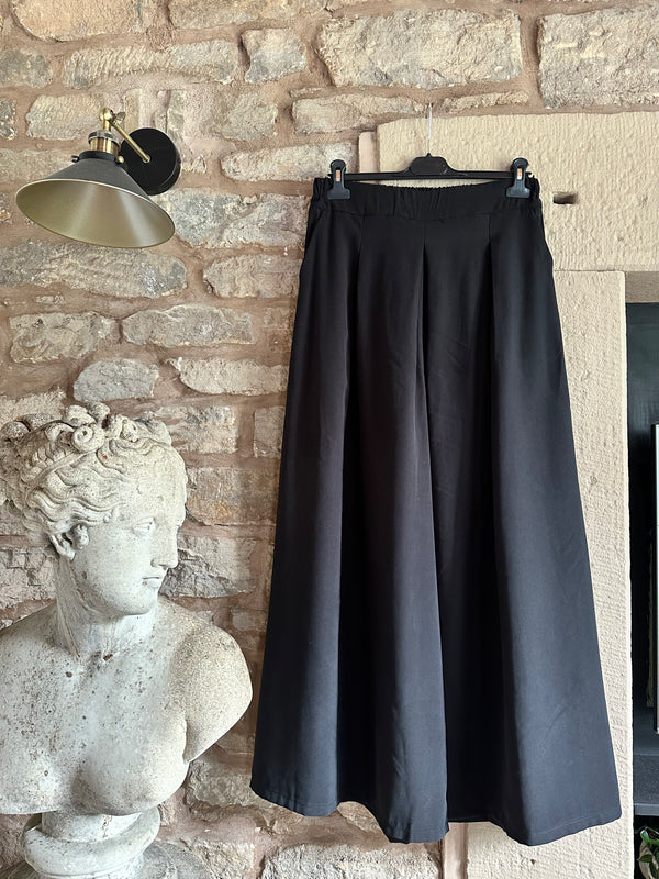 Bobby Wide Leg Black