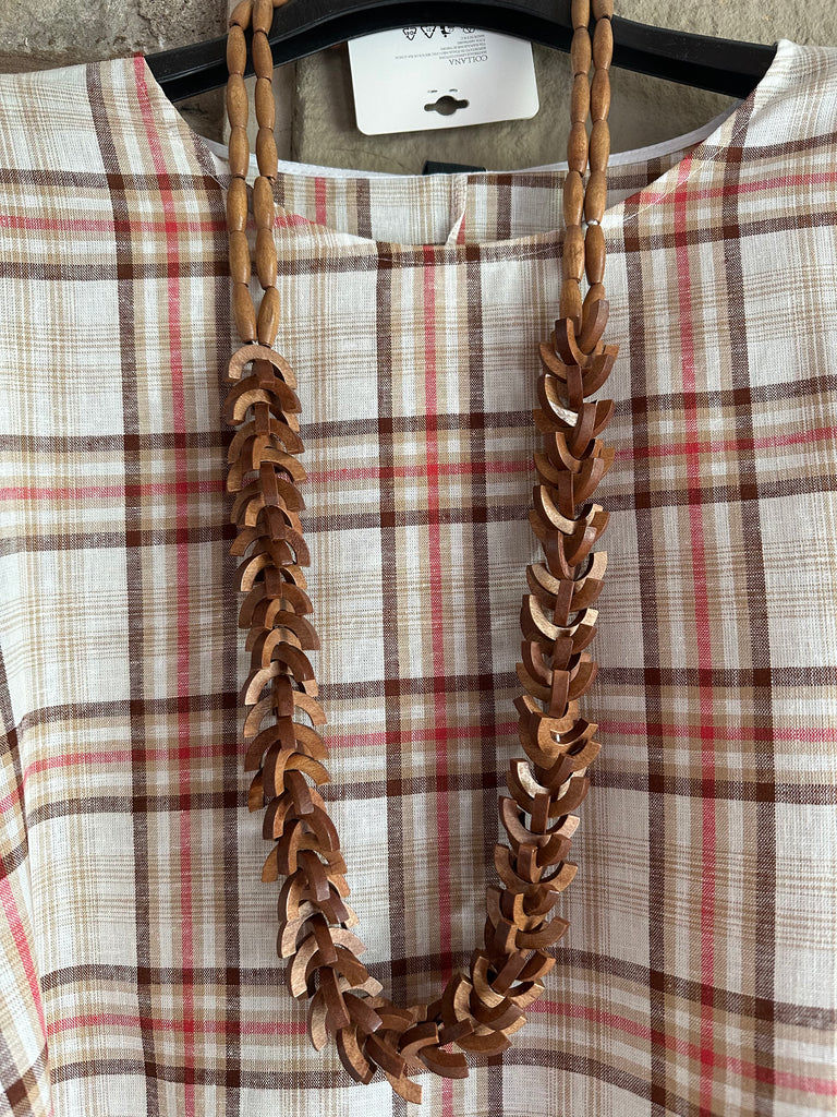 Tan  Necklace