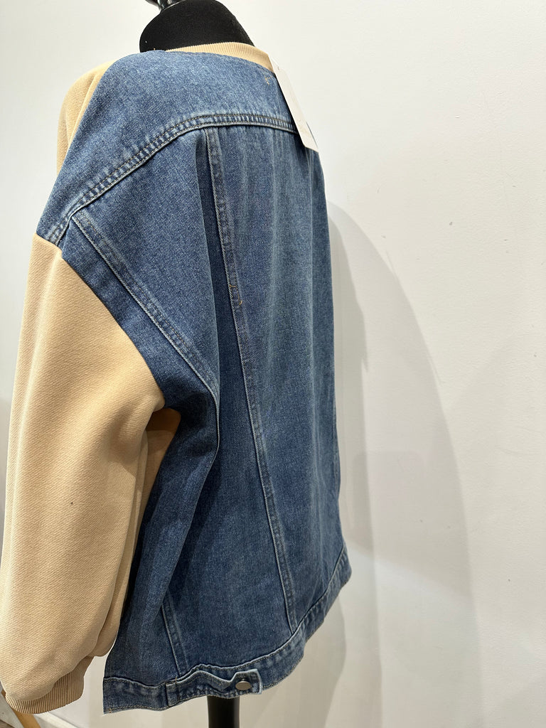 Denim Back Sweat