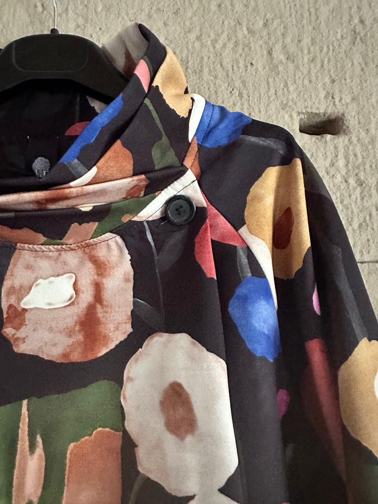 Black Funnel Neck
