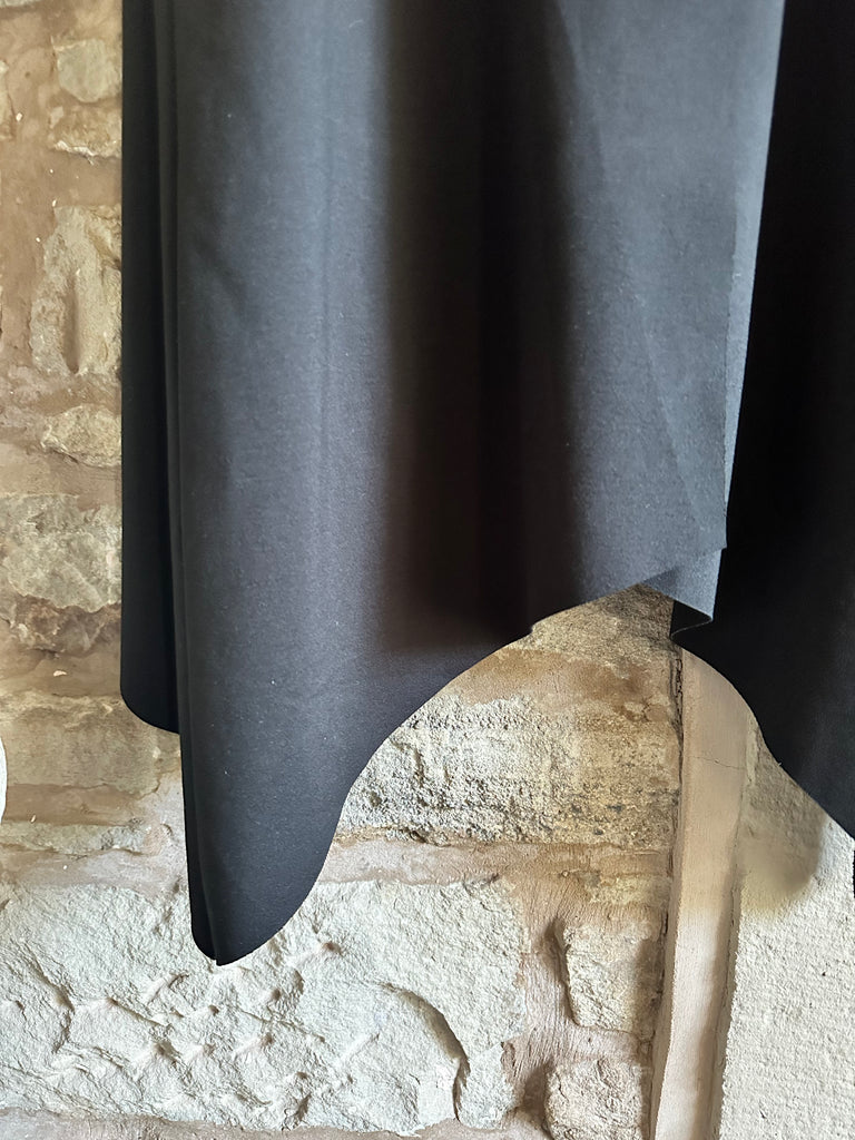 Black Scuba Coat