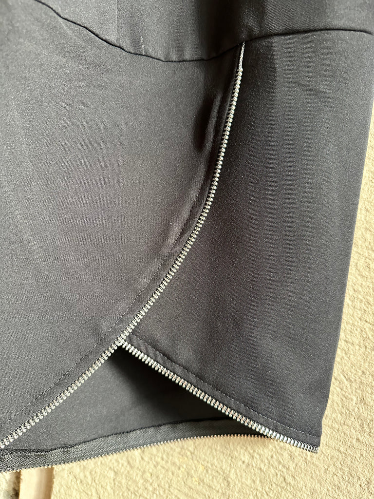 Black Zip Pant