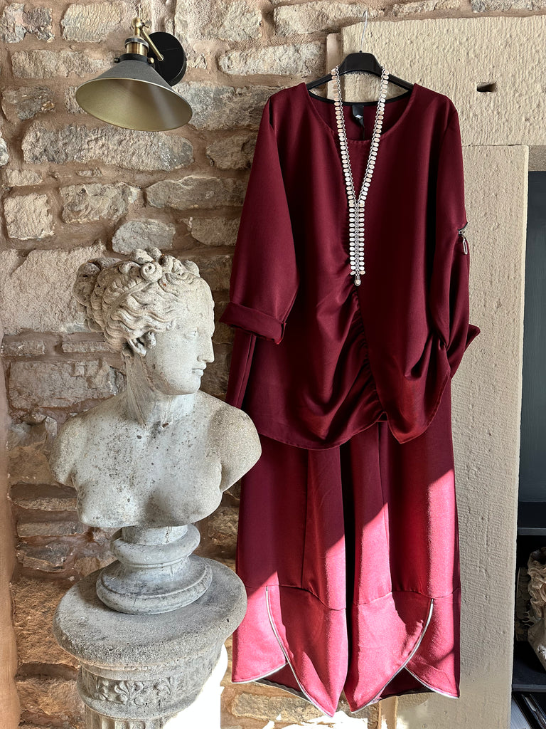 Berry Zip Pant