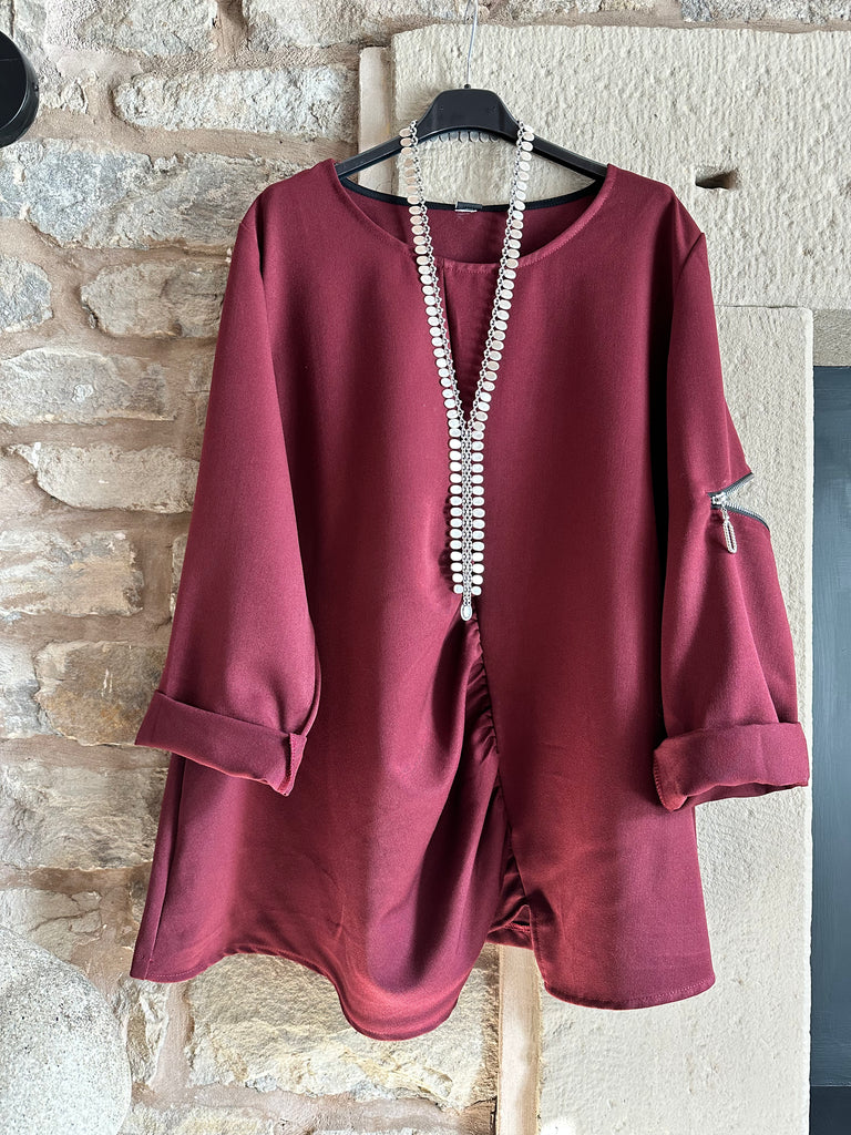 Berry Zip Pant