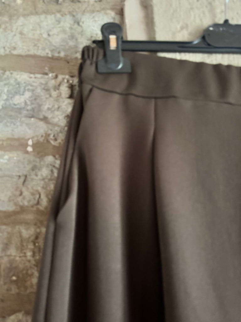 Brown Wide Leg Size 1