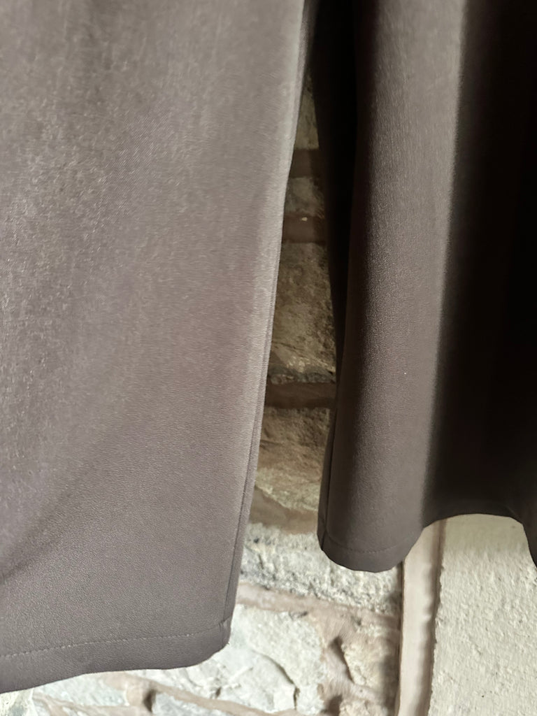 Brown Wide Leg Size 1