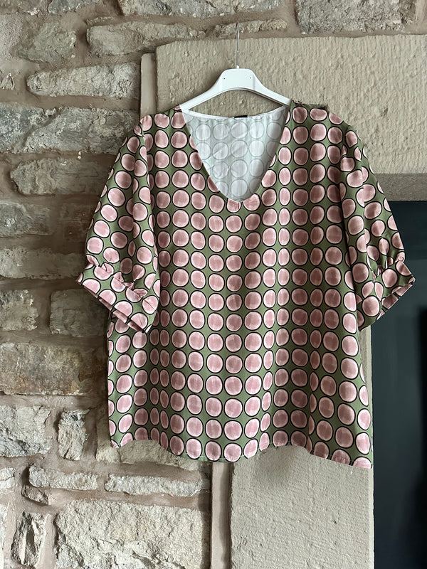 Amalfi Khaki Top