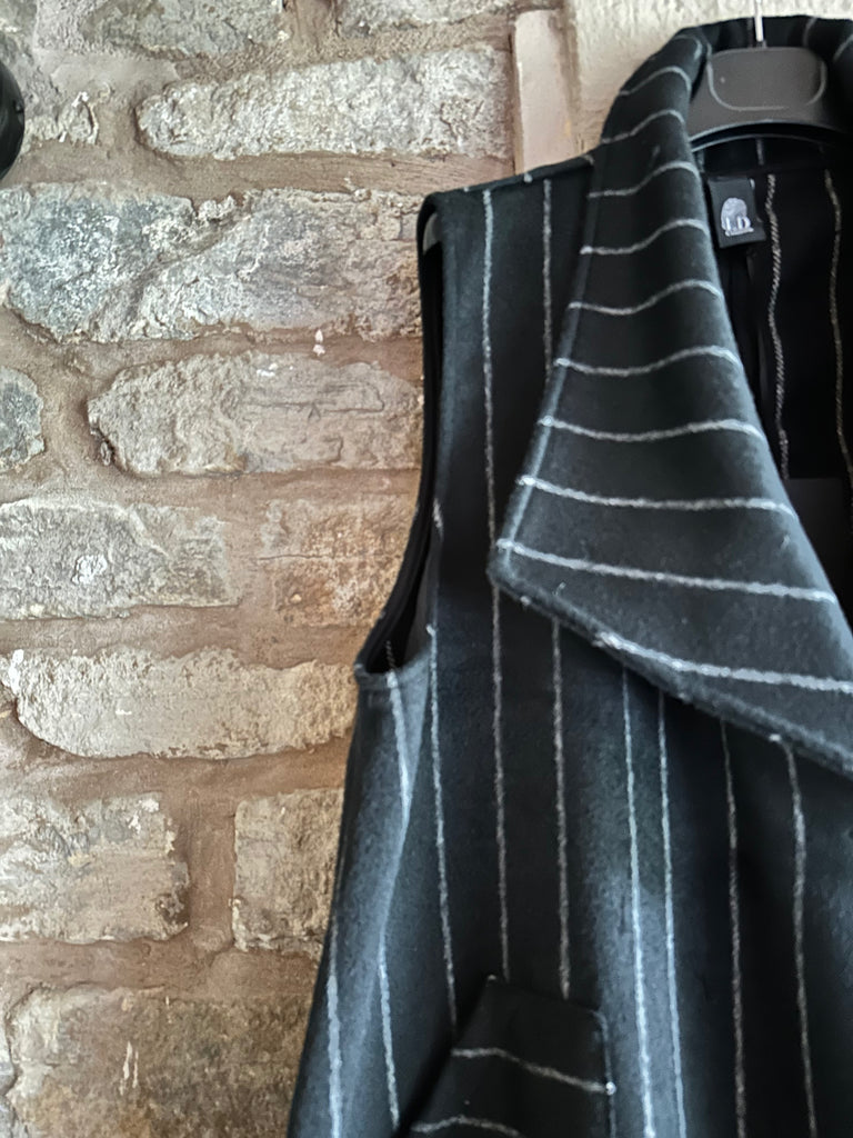Pinstripe Gillet