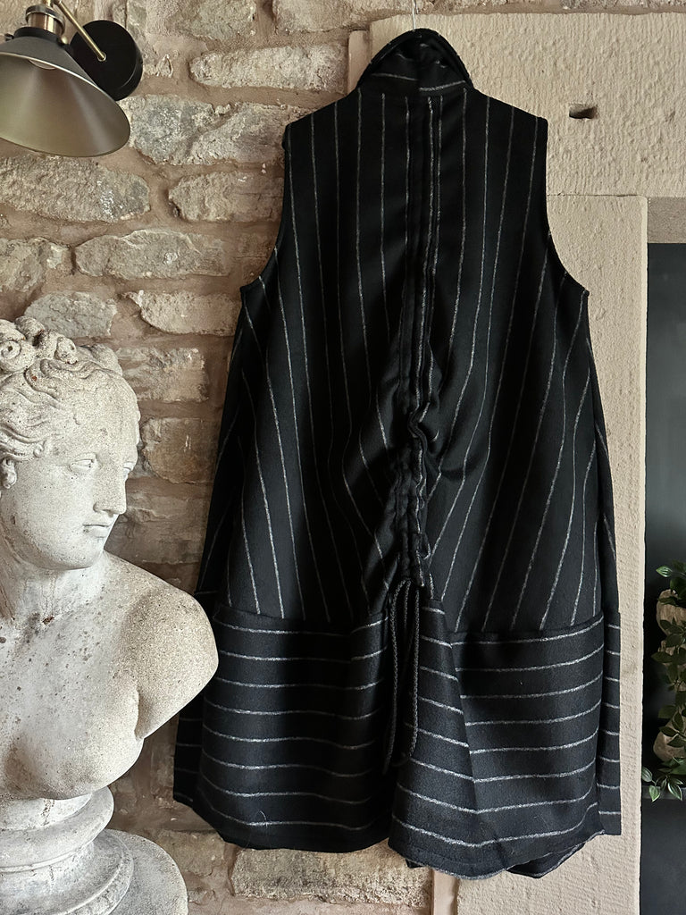 Pinstripe Gillet