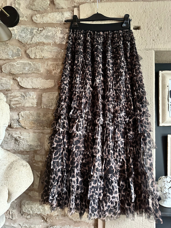 Leopard Tulle