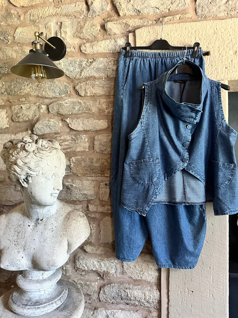 Chambray Waistcoat