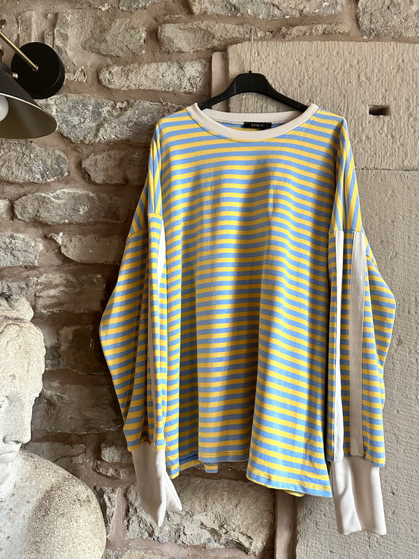 Stripe Sweat