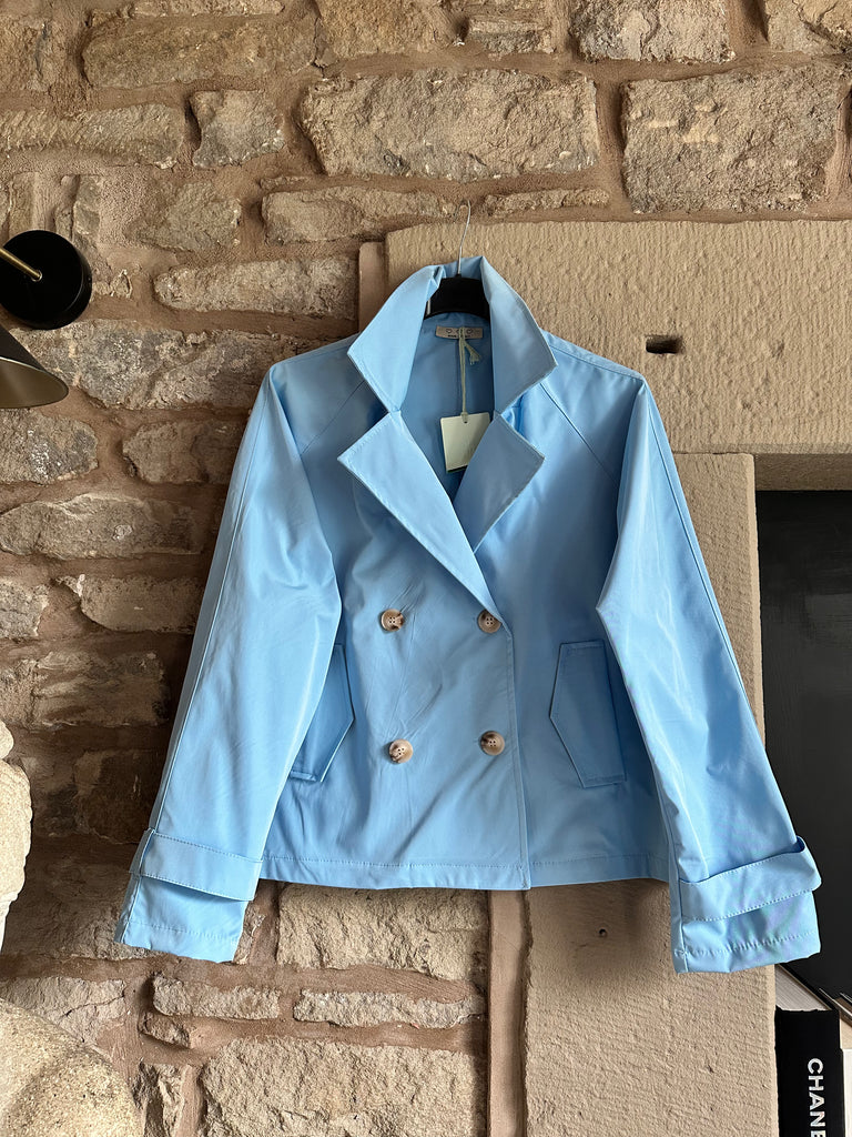 Tina Pale Blue Jacket