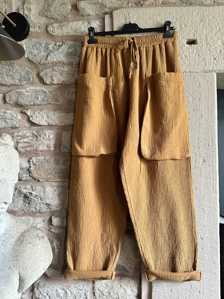 Deep Tan Pant