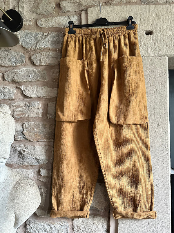 Deep Tan Pant