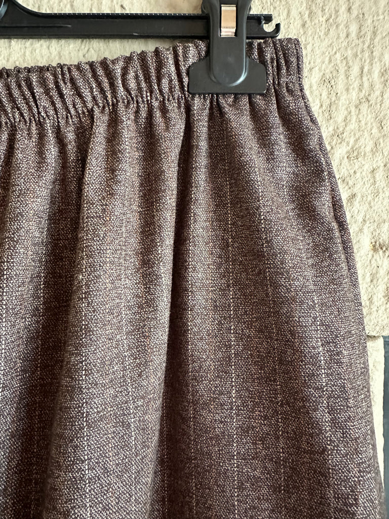 Brown Pinstripe