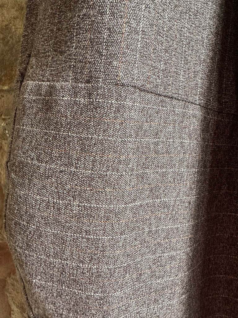 Brown Pinstripe