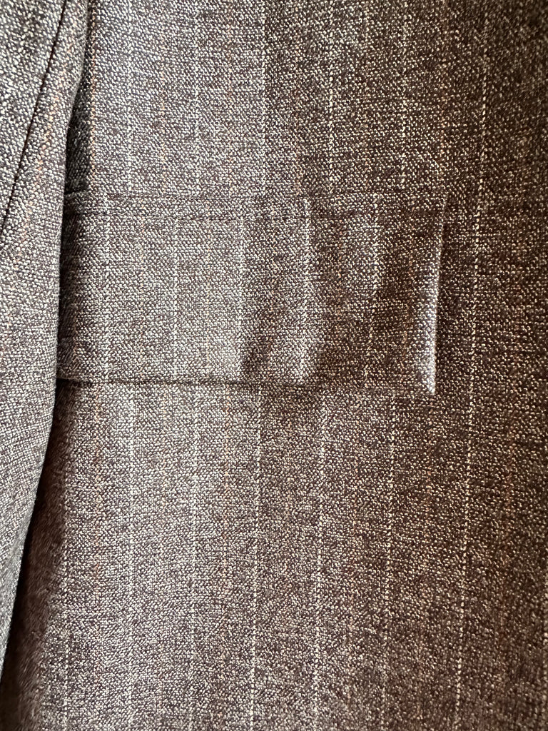 Brown Pinstripe