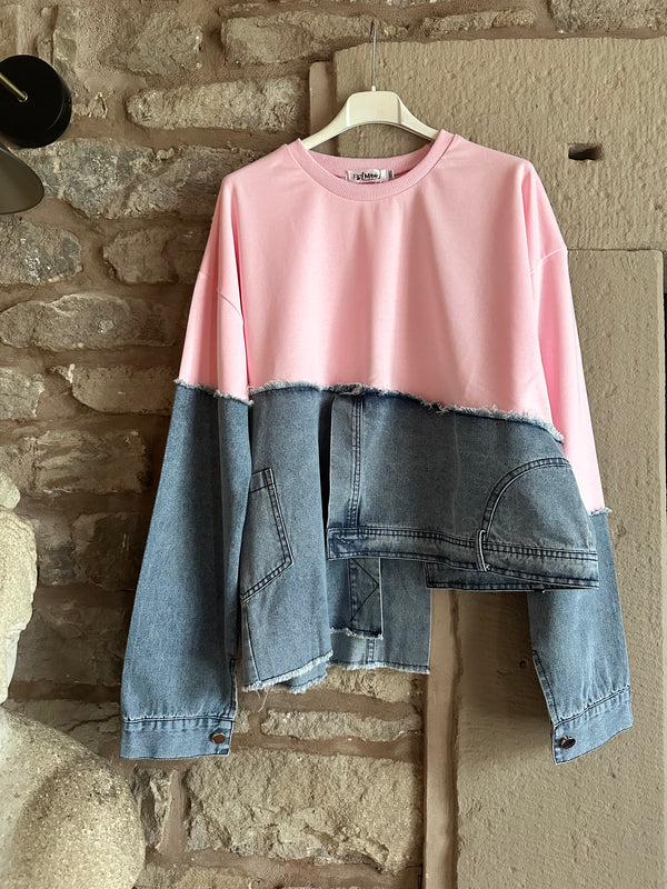 Baby Pink Denim