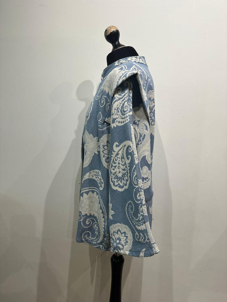 Blue Kimono Jacket