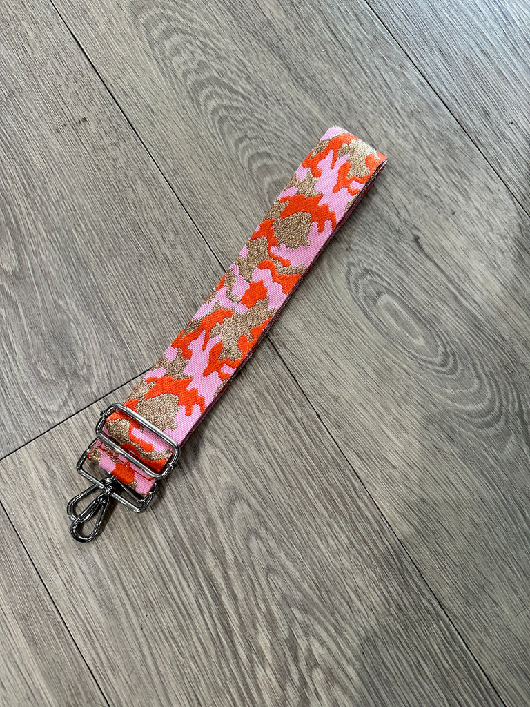 Pink/Orange Bag Strap