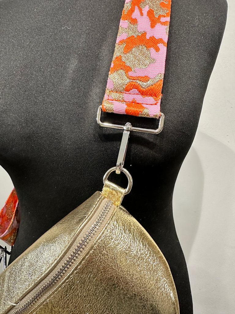 Pink/Orange Bag Strap