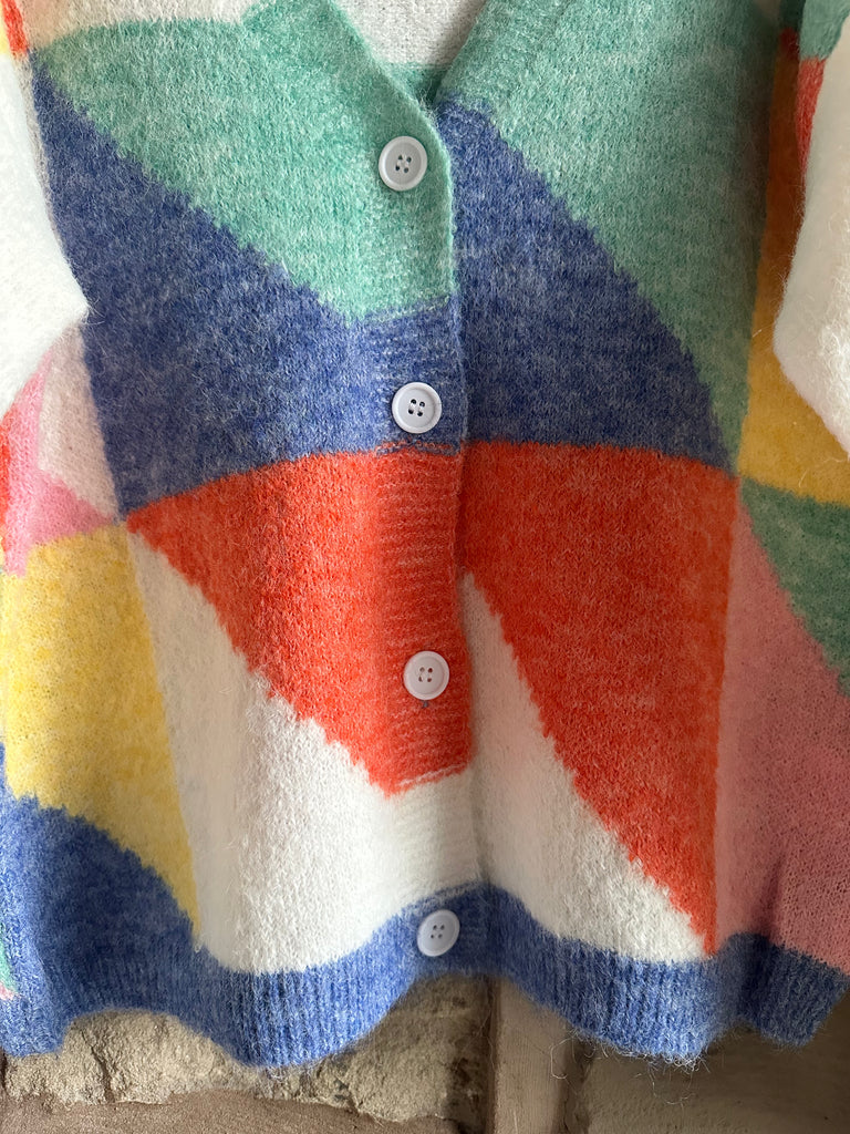 Harlequin Cardigan