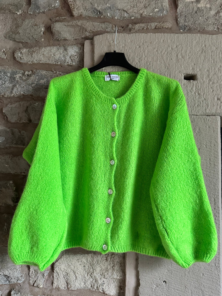 Green Cardigan